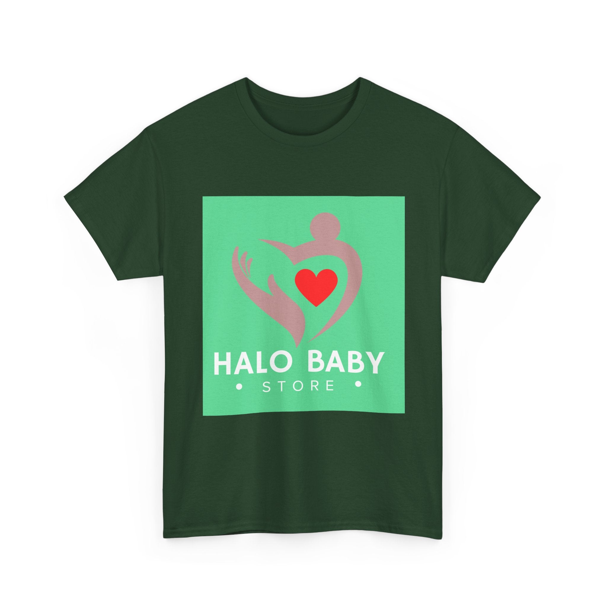 Baby Halo Logo Tee — "Halo Baby Store" Graphic T‑Shirt