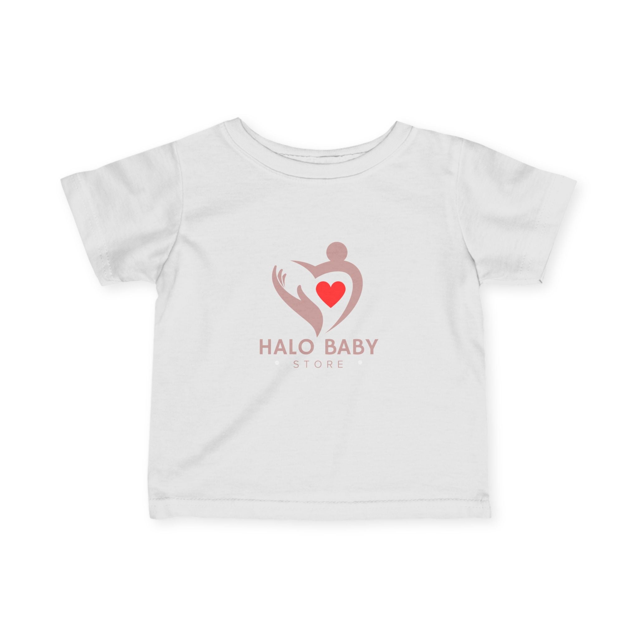 Halo Baby Infant Tee – Heart Embrace Newborn Shirt