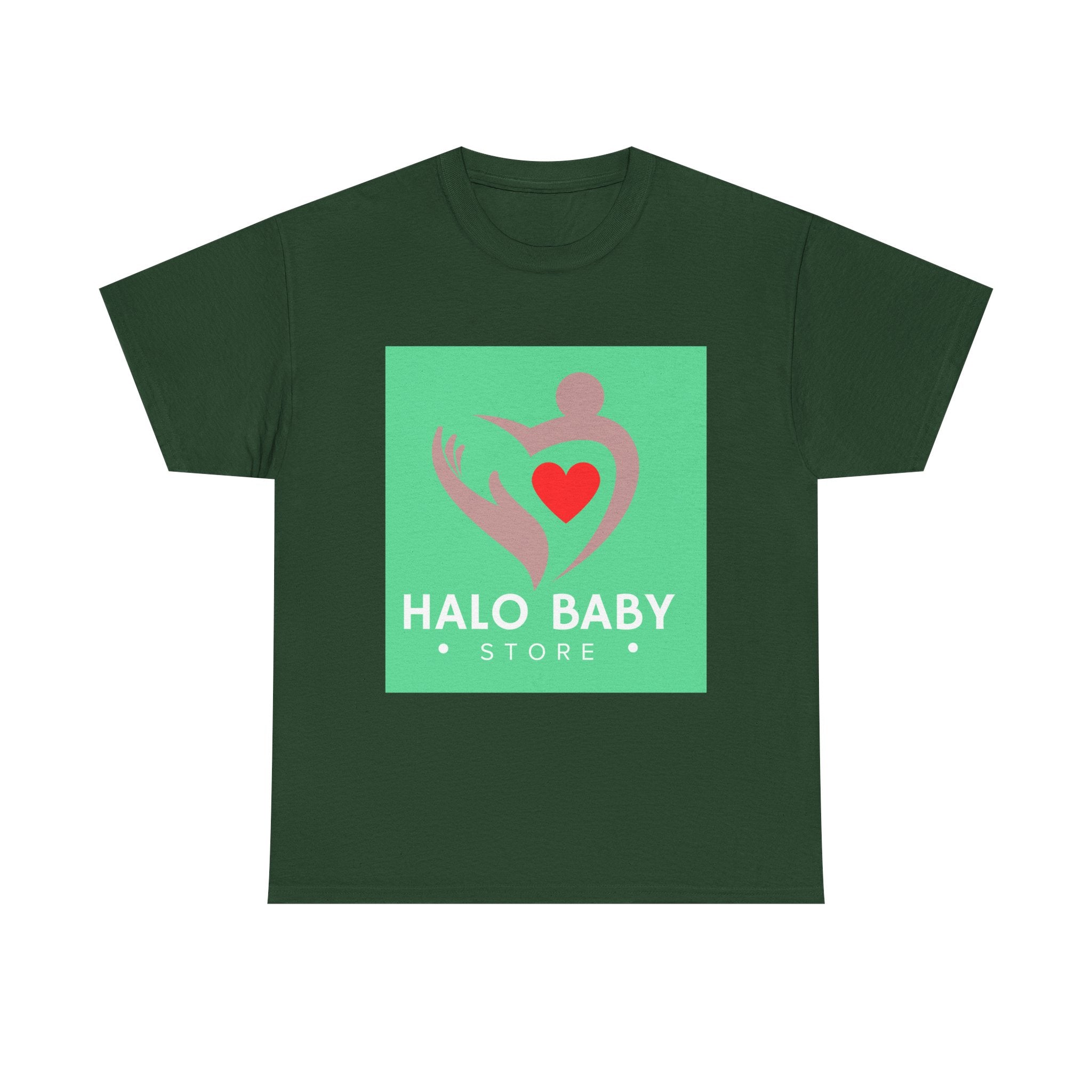 Baby Halo Logo Tee — "Halo Baby Store" Graphic T‑Shirt