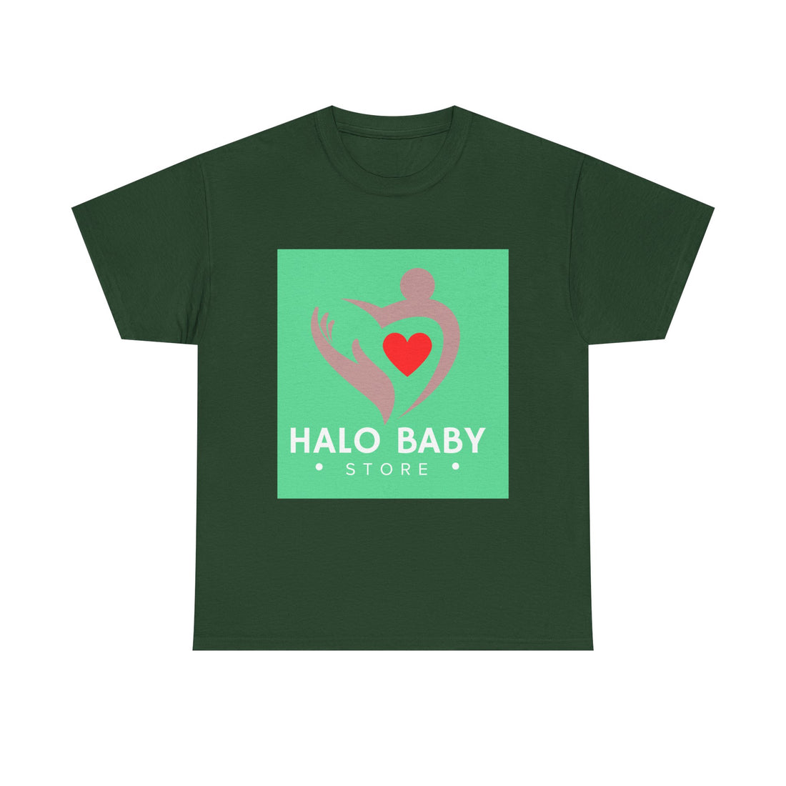 Baby Halo Logo Tee — "Halo Baby Store" Graphic T‑Shirt