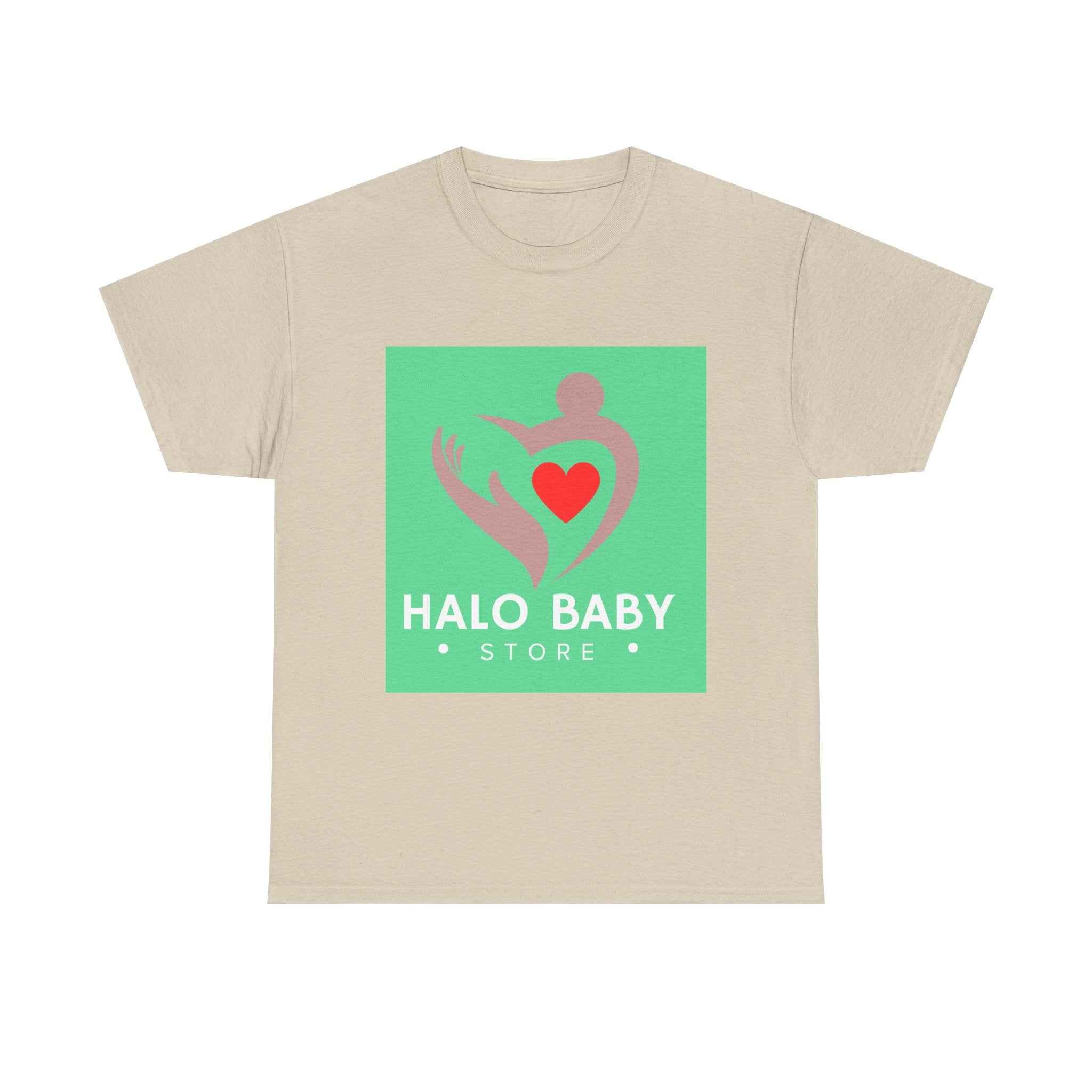 Baby Halo Logo Tee — "Halo Baby Store" Graphic T‑Shirt
