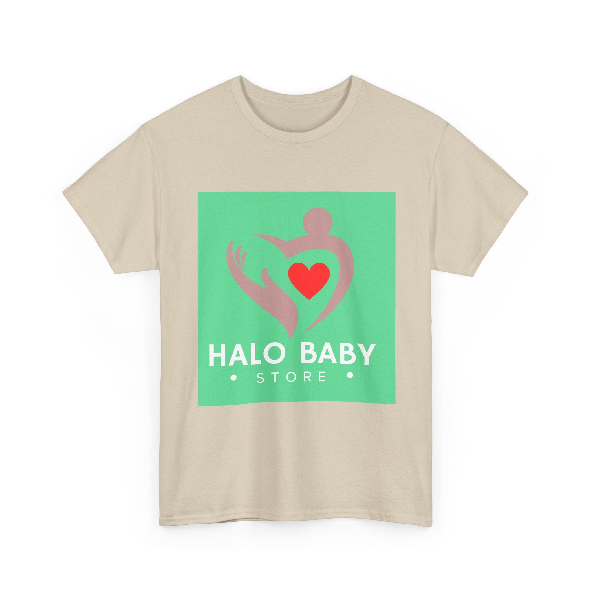 Baby Halo Logo Tee — "Halo Baby Store" Graphic T‑Shirt