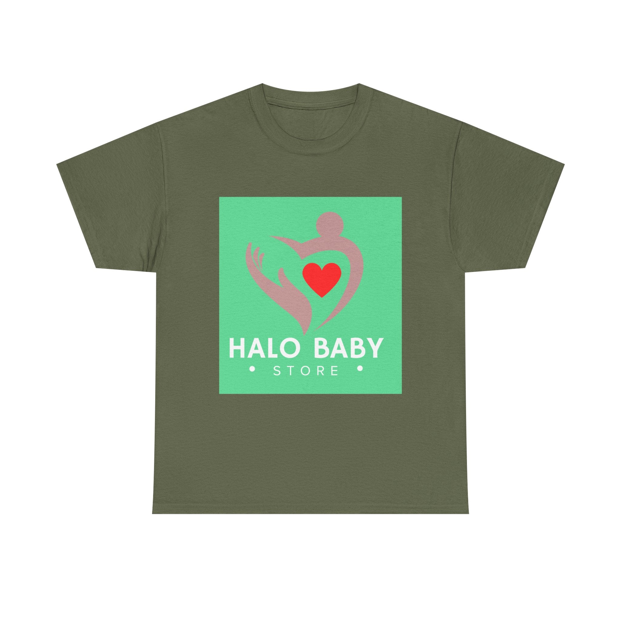 Baby Halo Logo Tee — "Halo Baby Store" Graphic T‑Shirt