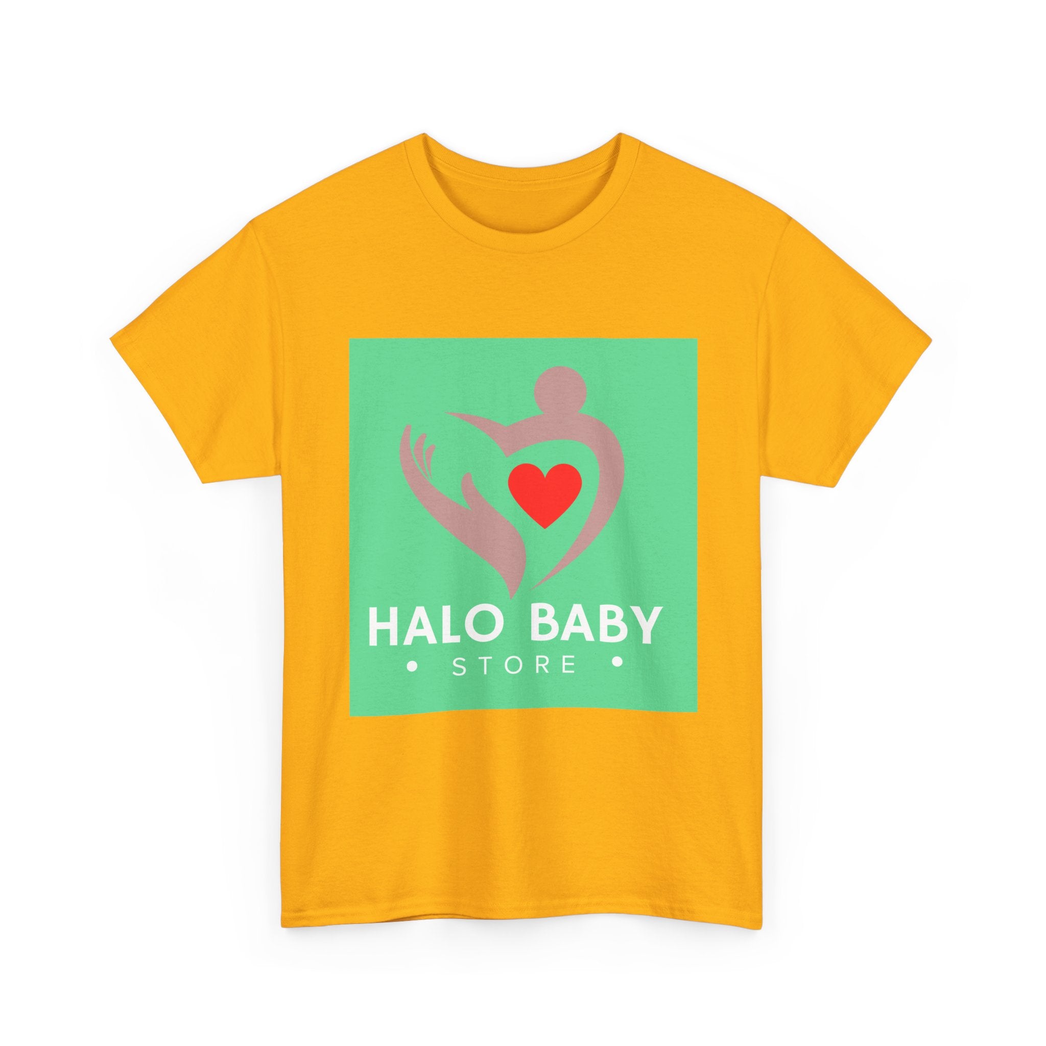 Baby Halo Logo Tee — "Halo Baby Store" Graphic T‑Shirt