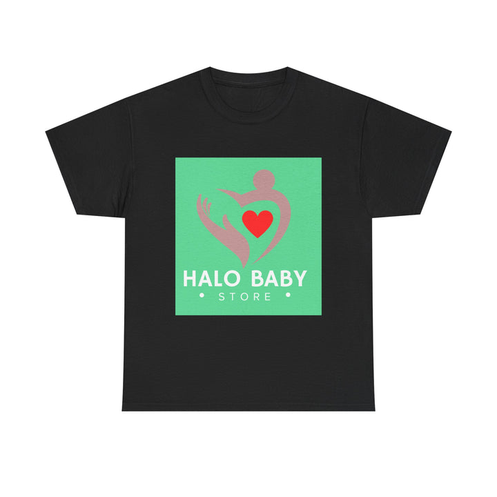 Baby Halo Logo Tee — "Halo Baby Store" Graphic T‑Shirt