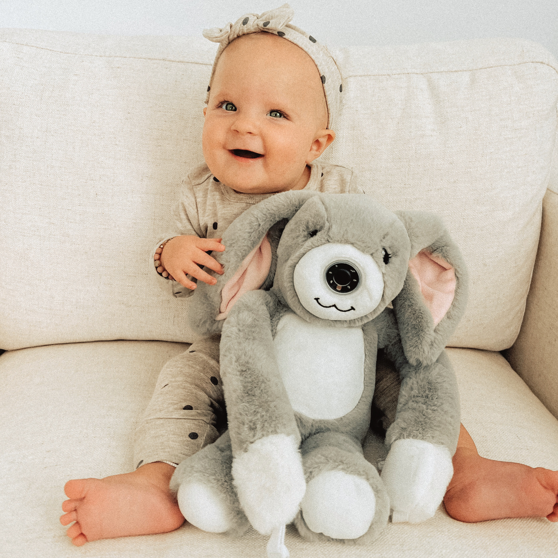 Bailey Bunny Baby Monitor Cute Nursery Audio Monitor