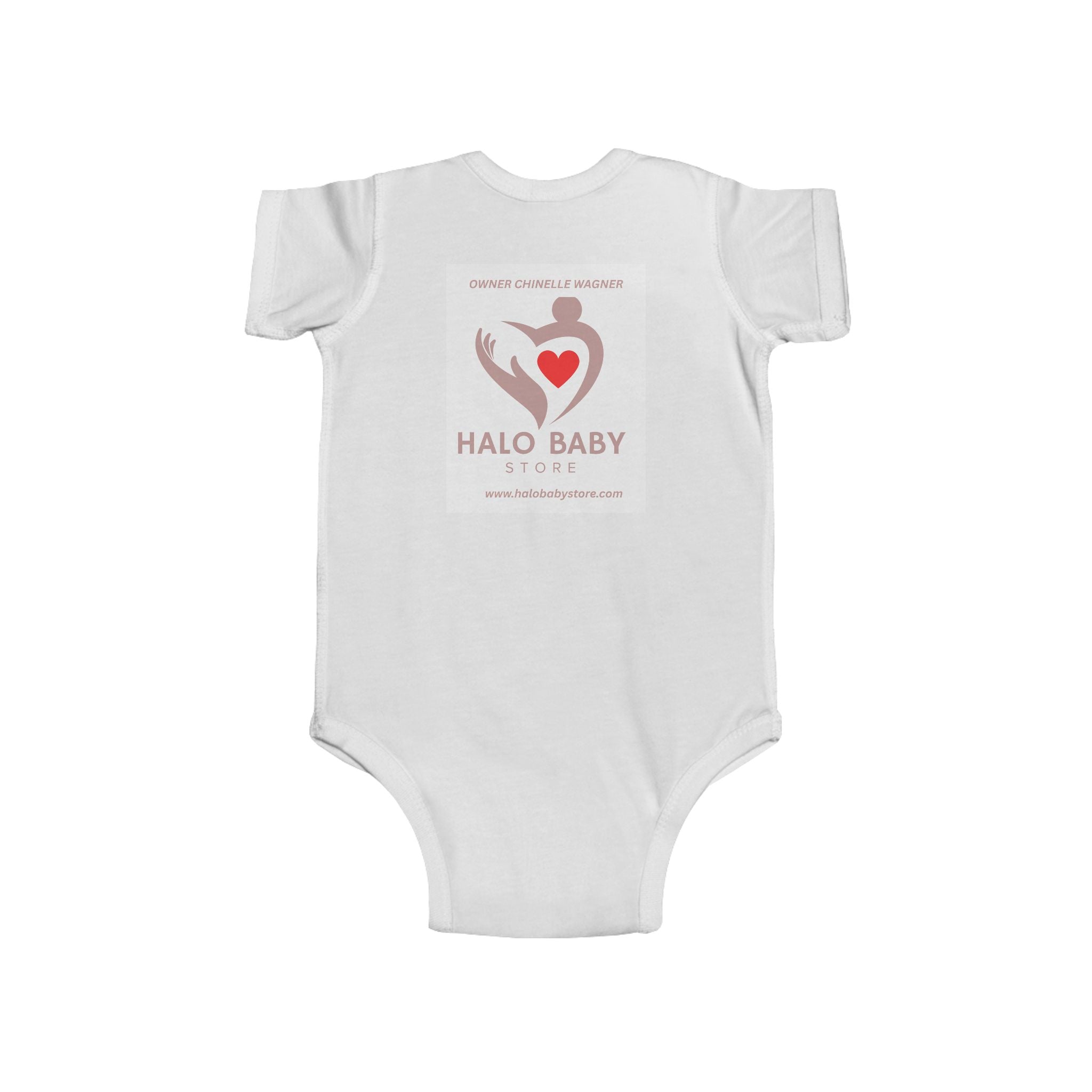 Infant Bodysuit — “Mom + Dad’s #1 Son” Soft Jersey Baby Onesie