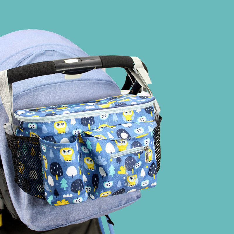 Baby Stroller Organizer Large Capacity Travel Diaper Pram Storage Bag