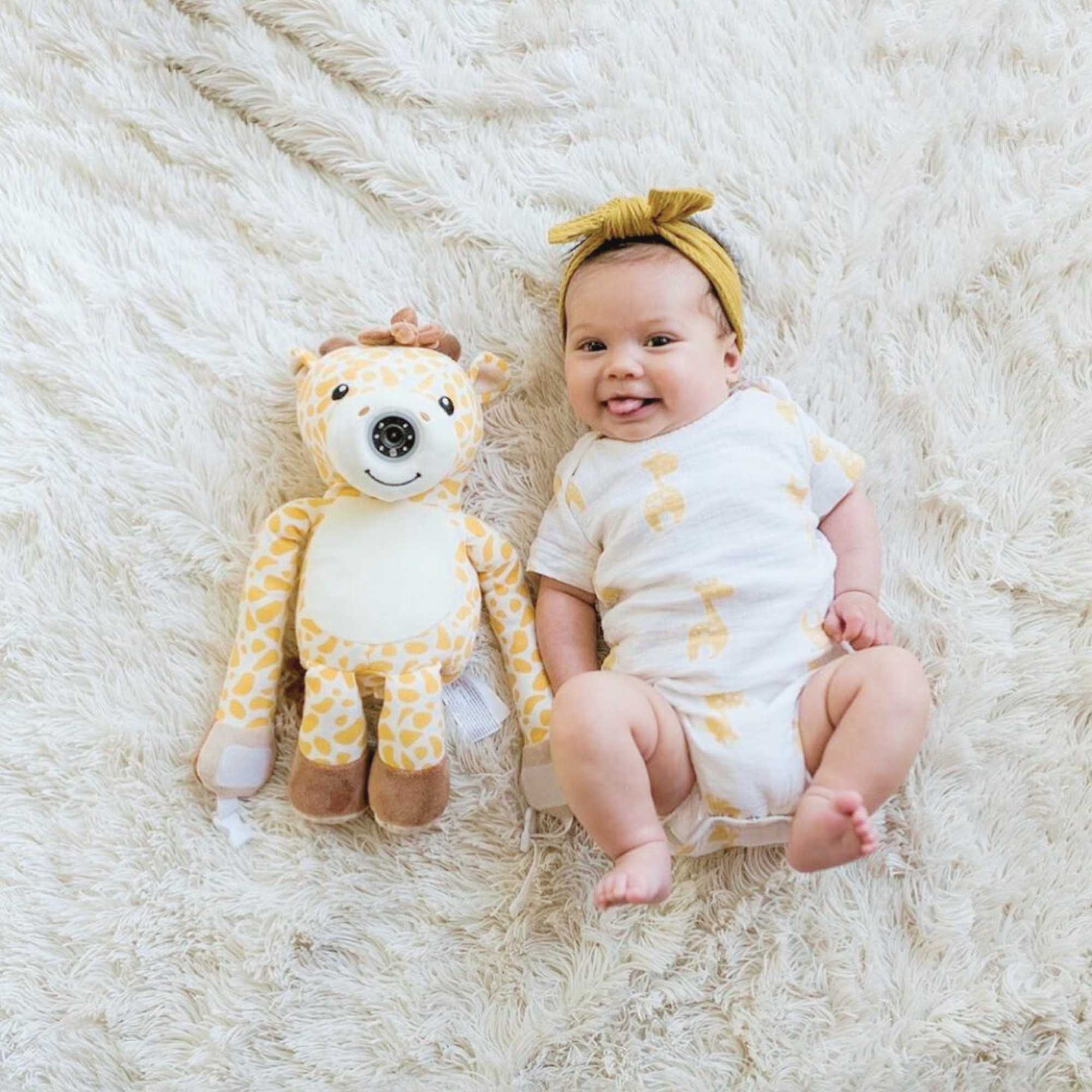 Jordan Giraffe Baby Monitor Cute Nursery Audio Monitor