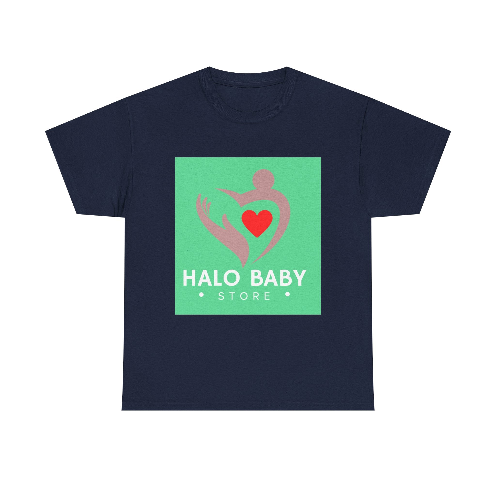 Baby Halo Logo Tee — "Halo Baby Store" Graphic T‑Shirt