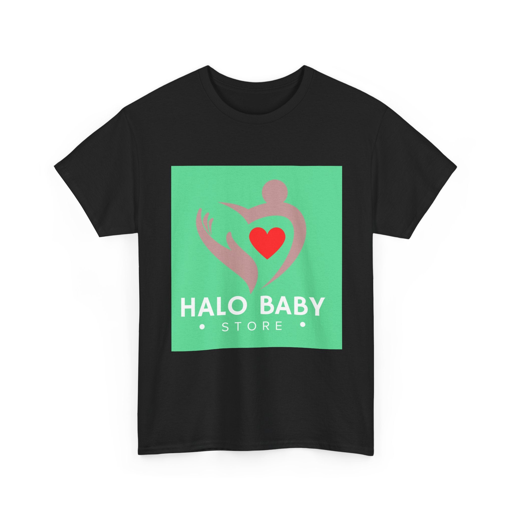 Baby Halo Logo Tee — "Halo Baby Store" Graphic T‑Shirt