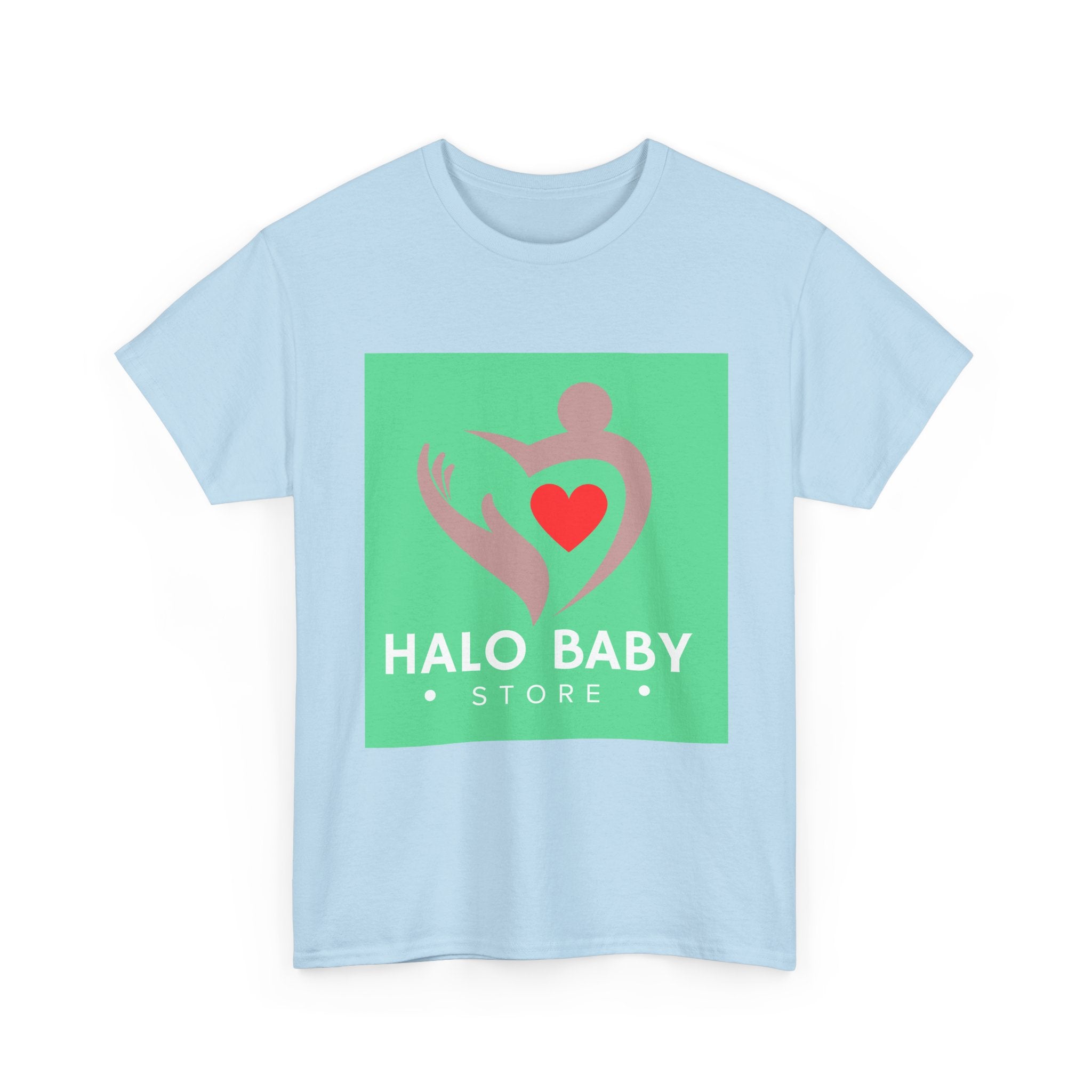 Baby Halo Logo Tee — "Halo Baby Store" Graphic T‑Shirt
