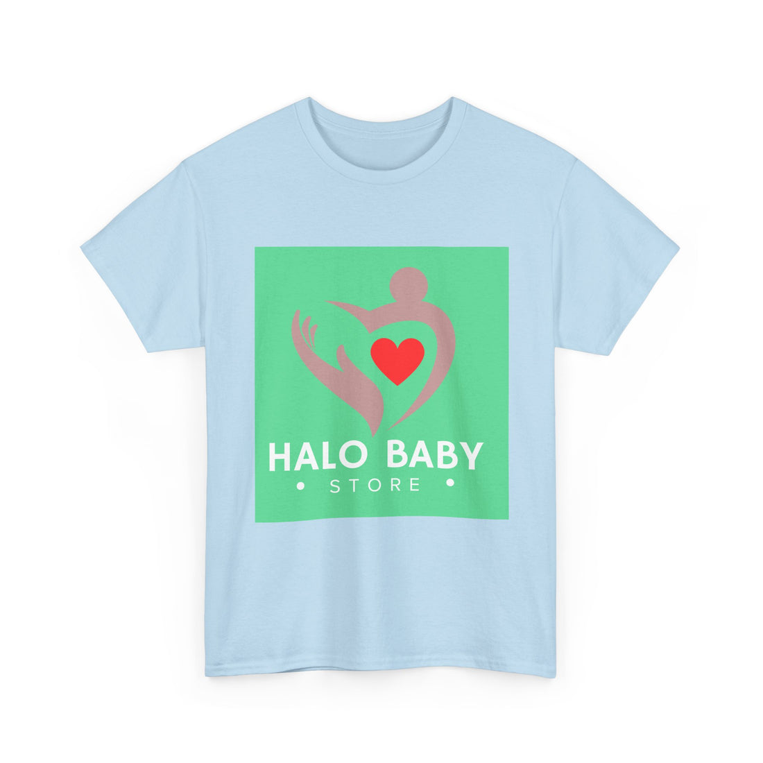 Baby Halo Logo Tee — "Halo Baby Store" Graphic T‑Shirt
