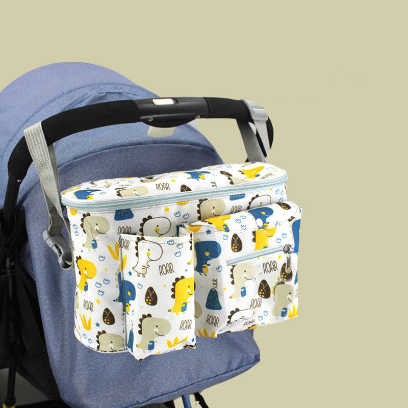 Baby Stroller Organizer Large Capacity Travel Diaper Pram Storage Bag