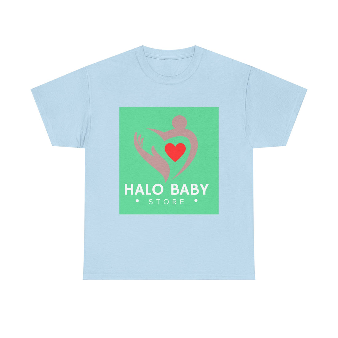 Baby Halo Logo Tee — "Halo Baby Store" Graphic T‑Shirt