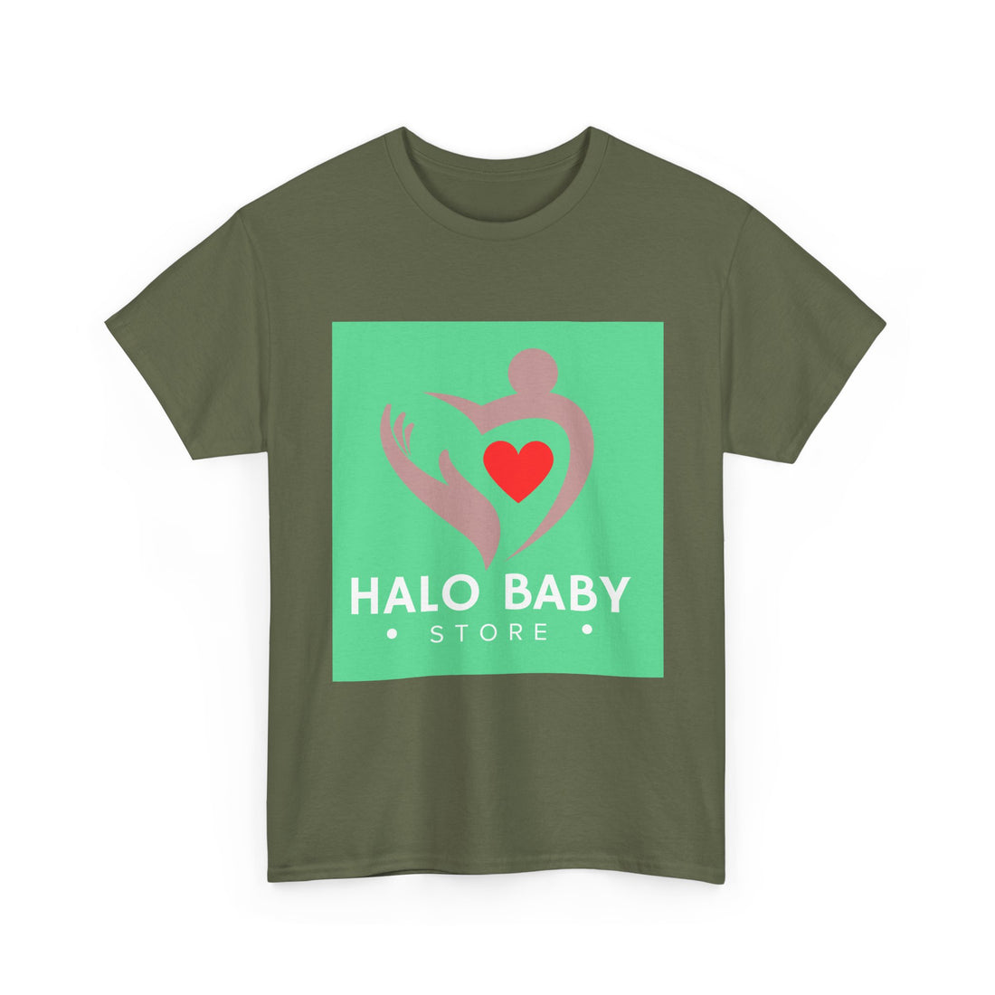 Baby Halo Logo Tee — "Halo Baby Store" Graphic T‑Shirt