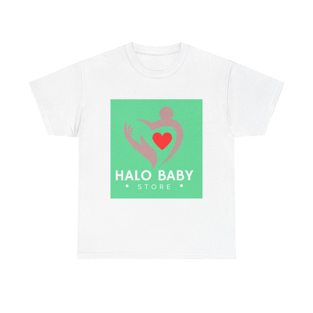 Baby Halo Logo Tee — "Halo Baby Store" Graphic T‑Shirt