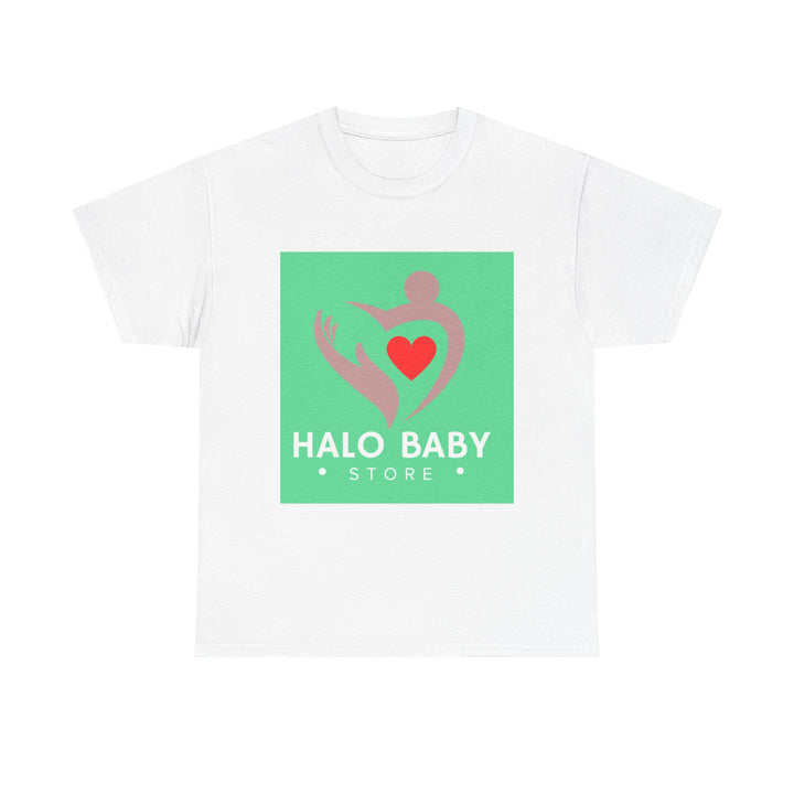 Baby Halo Logo Tee — "Halo Baby Store" Graphic T‑Shirt