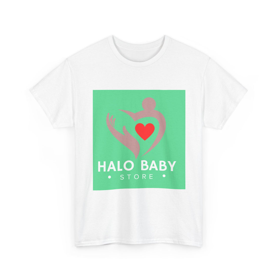 Baby Halo Logo Tee — "Halo Baby Store" Graphic T‑Shirt
