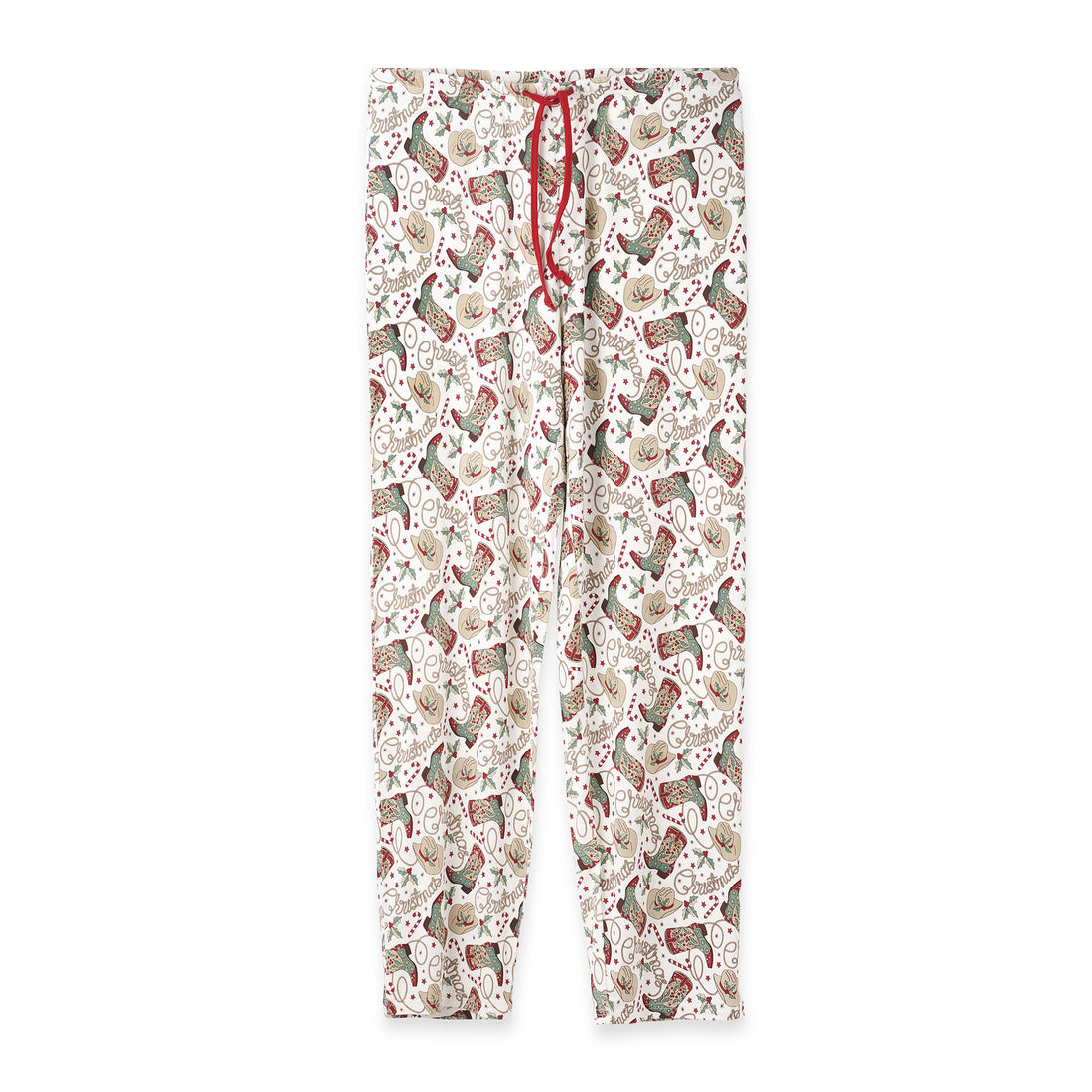 Western Christmas Family Matching Bamboo Pajamas - Cowboy