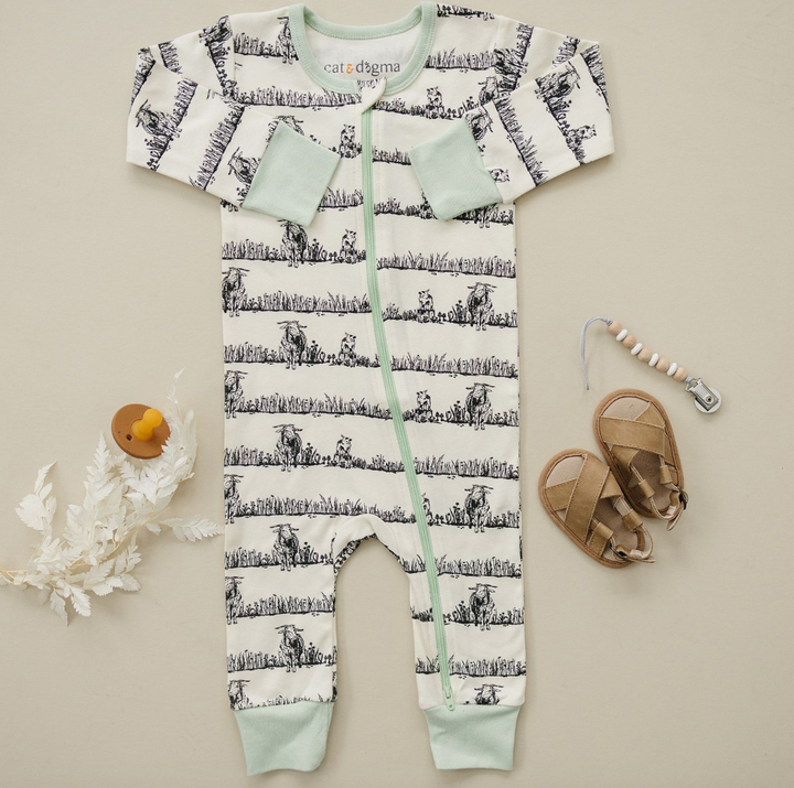 GOTS Certified Organic Cotton Zippy - Billie & Kid