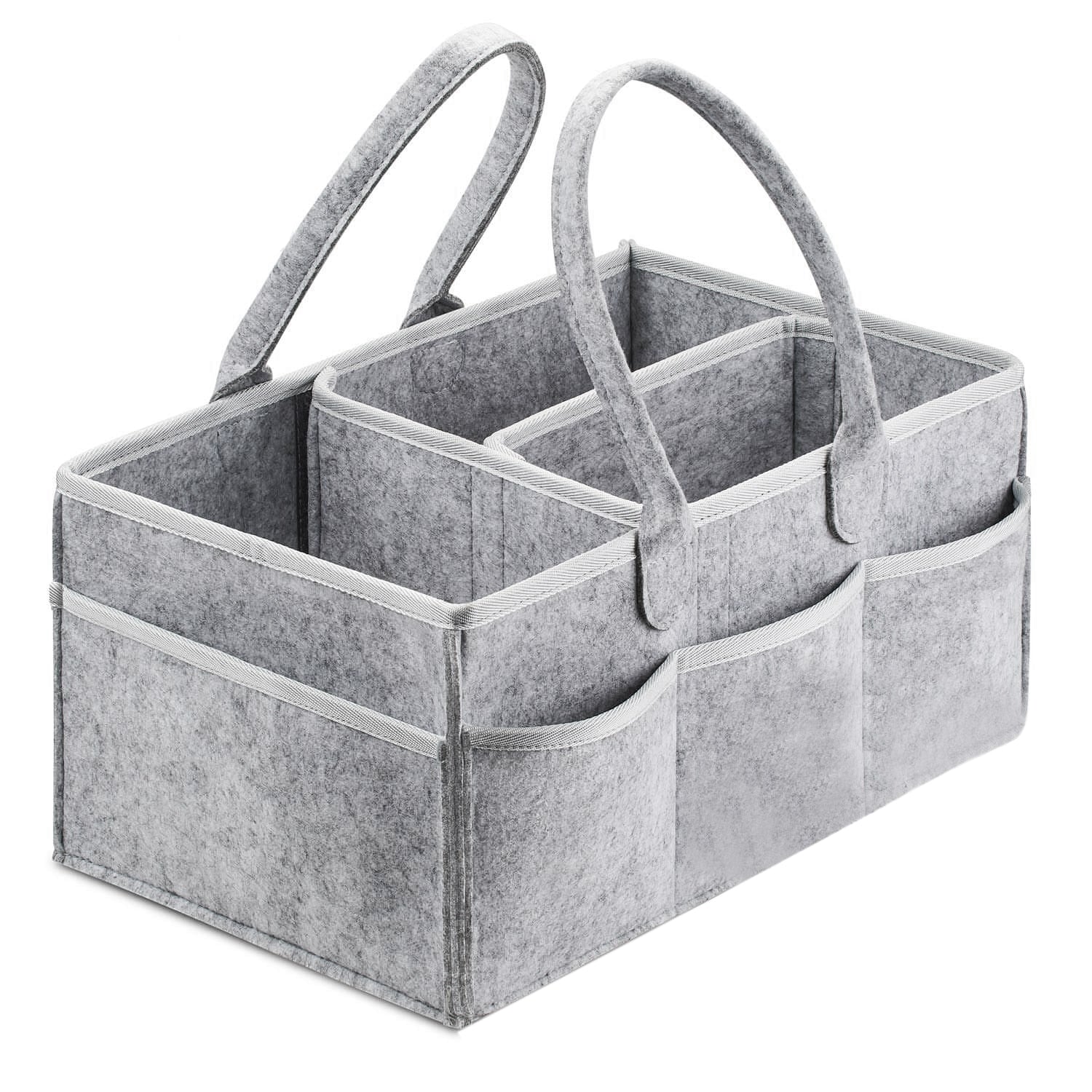 Baby Diaper Caddy Organizer Portable Nursery Storage Changing Table