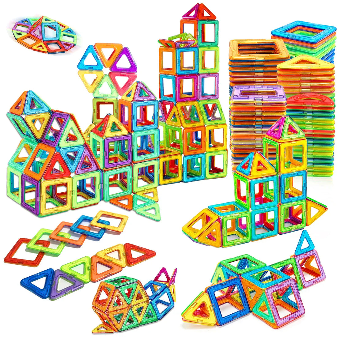 Magnetic Building Blocks for Kids – STEM Construction Learning Toy
