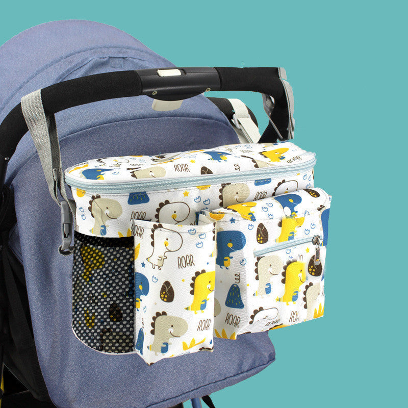 Baby Stroller Organizer Large Capacity Travel Diaper Pram Storage Bag