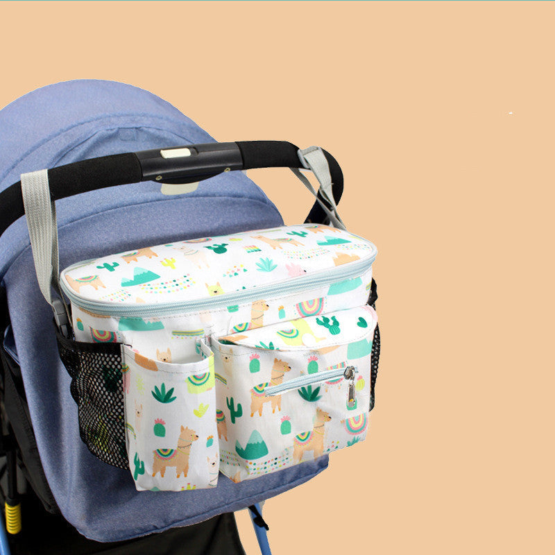 Baby Stroller Organizer Large Capacity Travel Diaper Pram Storage Bag