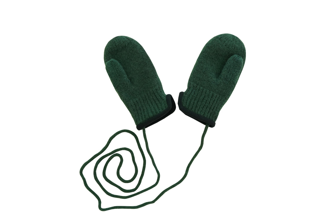 tittimitti® 100% Virgin Wool Baby Toddler Kids Thumbed Mittens OEKO-TEX Standard 100