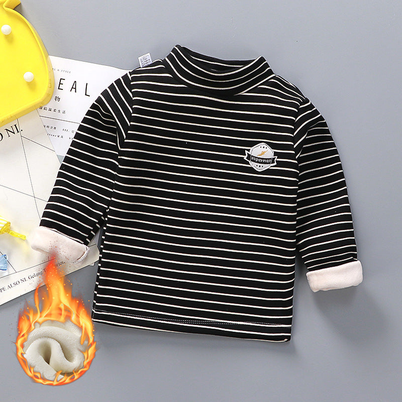 Thick Velvet Children's Base Shirt | Single Piece - # BAAA111810006 & GIAA21510018 & BOAA11510039