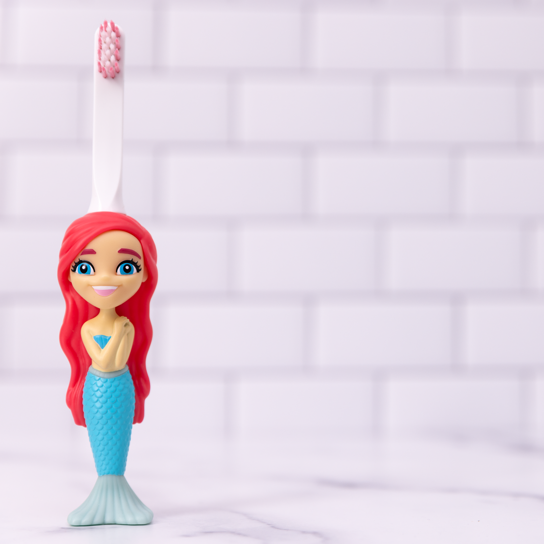 Aqua the Mermaid Toothbrush for Kids With Toy Fun